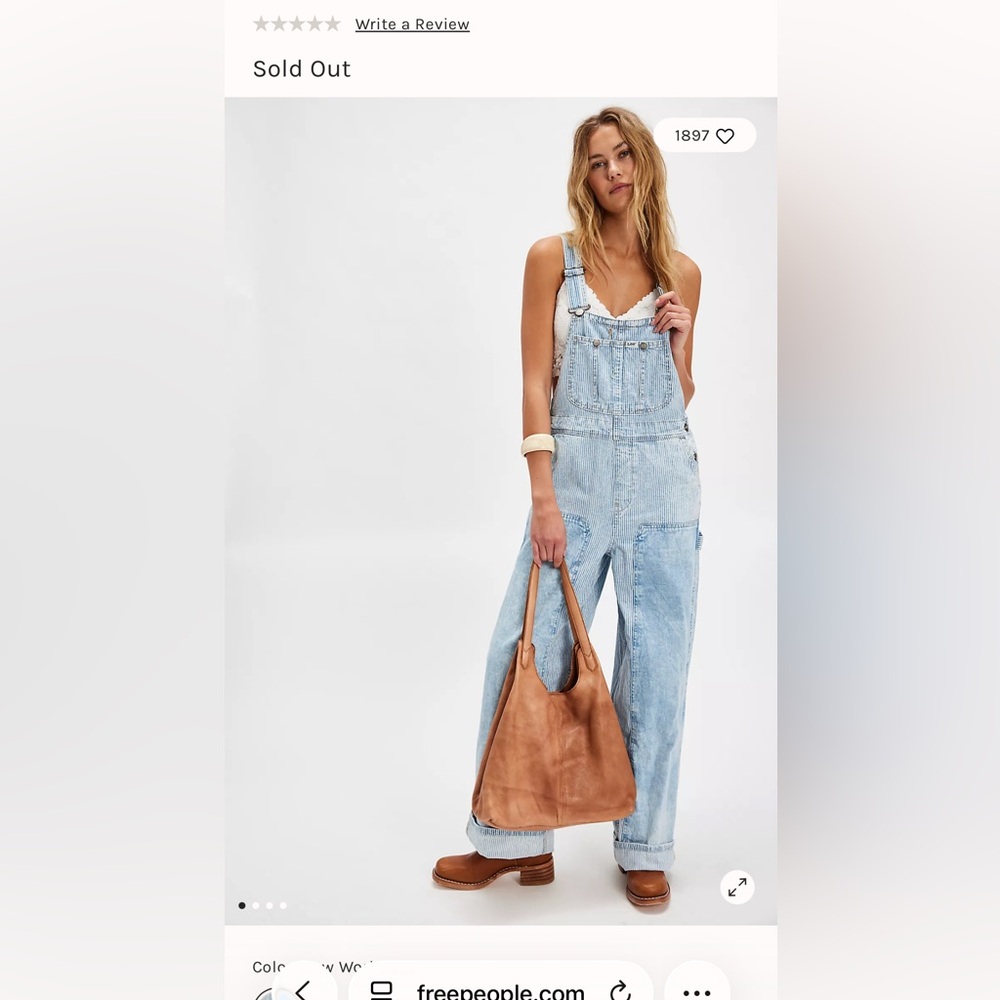 Lee Relaxed Overalls